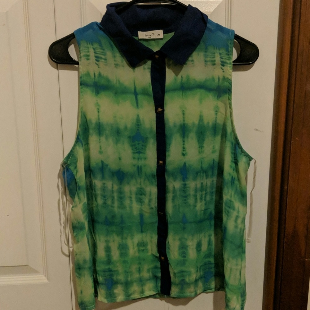 Tie Dye Blouse